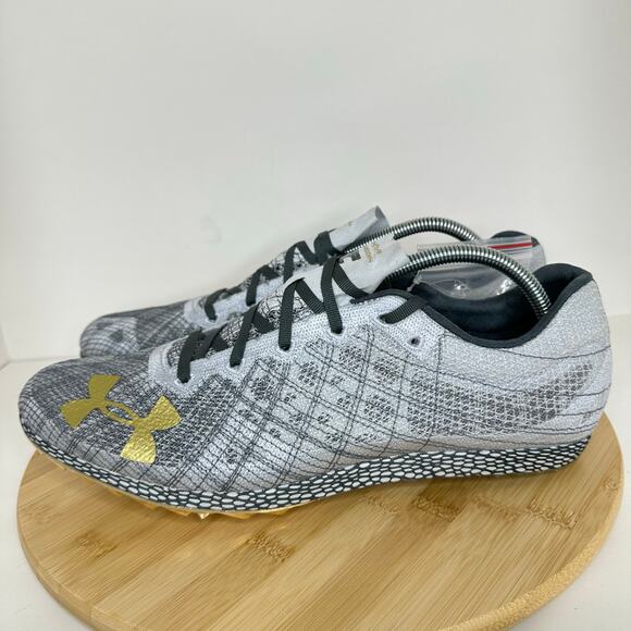 Under Armour HOVR Shakedown Halo Track Cleat Spikes 3022515 Mens Size 12 NWOB - Picture 2 of 7